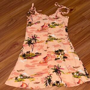 Forever 21 Tropical Print Dress